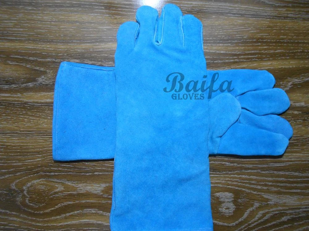 High Quality Split Leather Heat Resistant Welding Gloves