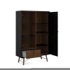 High quality Storage wooden living room furniture display Cabinet