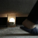 High quality touch USB night light magnetic suction rotary switch LED bedside table lamp body induction lamp