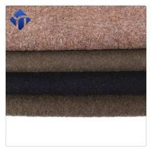 High quality winter woolen italian cashmere knit fabric price boiled 100 wool fabric