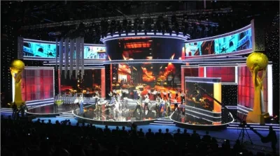 High Refresh P4.81 Rental Full Color Indoor Advertising LED Commercial Screen Cabinet LED Display