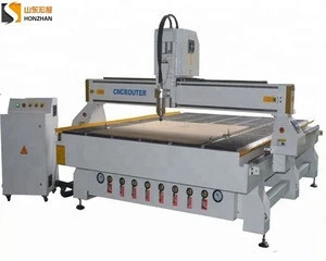 High Speed Wood MDF Furniture Cabinet Door Making CNC Router / Woodworking Machine 2030 with Rotary Axis