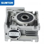 High Torque Nema23 worm gear reducer good price ratio 1:40 worm gear speed reducer