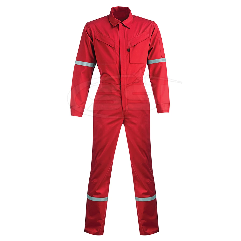 High vis fire resistant industrial flame retardant coverall work uniform clothing