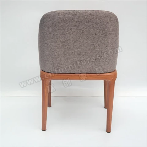 Highly Scratch  resistant wood finish chair restaurant cafe dining chair