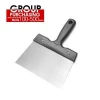 Hight quality 301 spring steel blade with PP hand chocolate making spatula scraper flexible in baking &amp; pastry tools