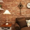 Home Decoration Brick Natural PVC Self-adhesive Waterproof Foam 3d Textured Wallpaper