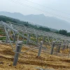 Home Solar Panel Mounting Structure Steel Photovoltaic Bracket for Ground Mounting System Solar Power Installation