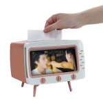 Home TV Shaped Tissue Box Mobile Phone Storage Multifunctional Creative Paper Pumping Tissue Holder Car Tissue Boxes