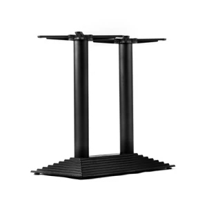 Hot Dining Metal Table leg Black Design Black  Pedestal Coffee Industrial  Restaurant Metal square cast iron Table Base