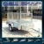 Import Hot Gal 6x4 Single Axle Cage Trailer of Tilting Type from China