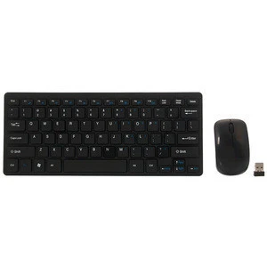 Hot New Original Mini 03 2.4G Wireless Keyboard and Optical Mouse Combo 1600DPI White Black for Desktop Hot Promotion