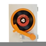 Hot sale bluetooth mini new press record player variable speed turntable vinyl player