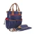 Import hot sale fashion baby changing diaper bag from China