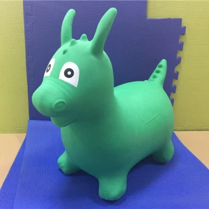 Hot sale inflatable Jumping animals toy PVC Horse dragon