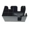 Hot Sale Plastic Table Storage Caddy Desk Supplies Small Seven Compartment Classrorm Bar Storage Caddies