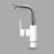 Import Hot Sale POM Plastic Basin Faucet Mixer Cold &amp; Hot Swan Bibcock Taps basin faucet white from China