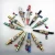 Import Hot Sale Weed Accessories Bling Blunt Holder Smoking Pipes Metal Hookah Tips from China