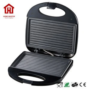 Hot sell 2 slice non- stick coating portable sandwich waffle makers