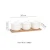 Import Hot Sell  Design Fancy Ceramic Spice Salt Jar With Spoon And Tray,3 Pcs Set from China