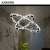 Import Hot Sell Modern Crystal LED Round Circle Chandelier Pendant Lights For Home Hotel Restaurant Hanging lights from China
