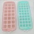 Import Hot selling food grade custom cube silicone ice tray mold with lid silicone ice tray from China