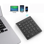 Hot selling slim mini number pad wireless 28key