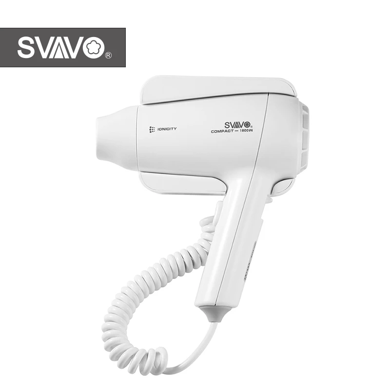 Hotel equipment super Power 1800w wall mounted hair dryer