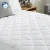Import Hotel used stain resistant antibacterial wool fiber filled quilted mattress pad from China