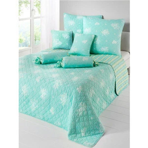 i@home Customized design sevice stable fabric 100% cotton  quilt bedspread