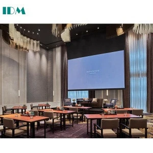 IDM-417 modern luxury hotel restaurant furniture table and chairs