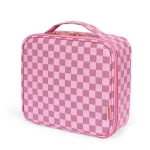 IN STOCK FREE SAMPLE Accept Custom LOGO Large Capacity Beauty Makeup Bag Travel Cosmetic Bag Case for Women PU Cute Makeup Case
