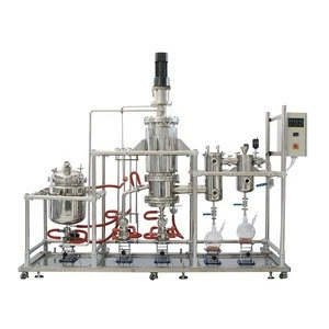 Industrial Production Scale 12&quot; Wiped Film Molecular Distillation Equipment for Cannibis Oil Extraction