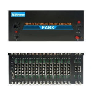 Intercom Telephone PABX PBX System with 176 users for apartment TP256-8176