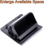 Interior Inner ABS Black Fuse Box Coin Container Storage Dash Tray for Subaru XV Crosstrek Forester Outback Legacy Impreza WRX