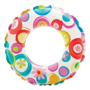 INTEX 59230 Inflatable Donut Lively Print 51cm Baby Swim Rings