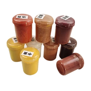 Iron Oxide Pigment( Fe2o3)/black Red Blue Yellow Green White Color/construction Grade