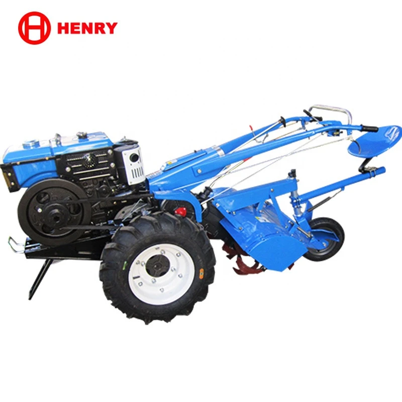 ISO approved farm equipment two wheel agriculture 2WD walking tractor