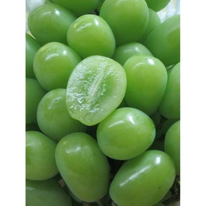 Japan Dainichi seika green fresh sweet  seedless grape for sale