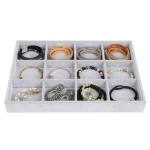 Jewelry Display Trays jewellery bespoke tray ring Bracelet Bangle Pendant Organizer Trays stackable