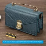 Jewelry Watch Display Rack with Plastic Price Number Cube Pricing Tags Shops Specializing Tobacco Wine Flowers Shoes Bags Art
