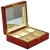 Import Jewelry wooden box luxury piano lacquer wood handcrafted jewelry box wood veneer jewelry gift box from China