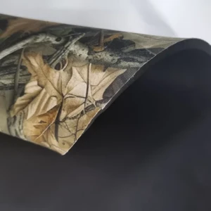 Jianbo 2mm-5mm 100% CR Neoprene Smooth Skin Laminated  Camouflage Composite Industrial Fabric Camouflage Waterproofing Fabric