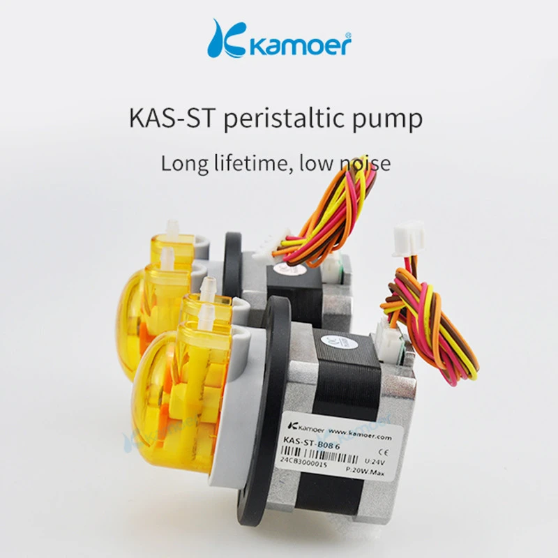 Kamoer KAS-42 high-precision Low-noise Stepper Motor Driver Self-priming pump 12V Small Water Pump transfer glucose/tannic acid