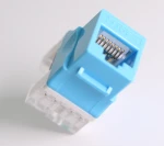 keystone jack cat5e rj45 8p8c information module for network faceplate