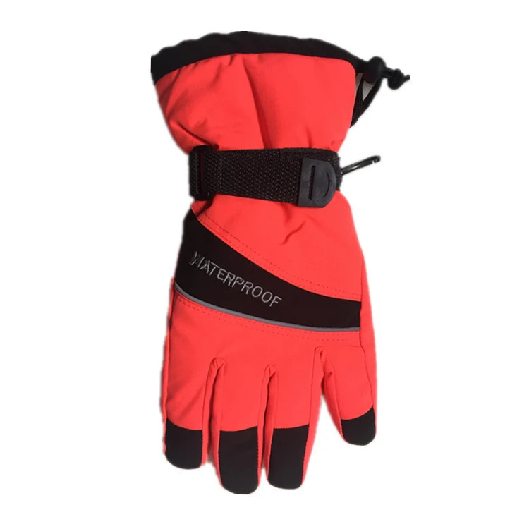 Kids children Waterproof Snow Ski Gloves winter warm gloves