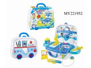 kids preschool pretend play toy doctor set Medical Equipment Toys
