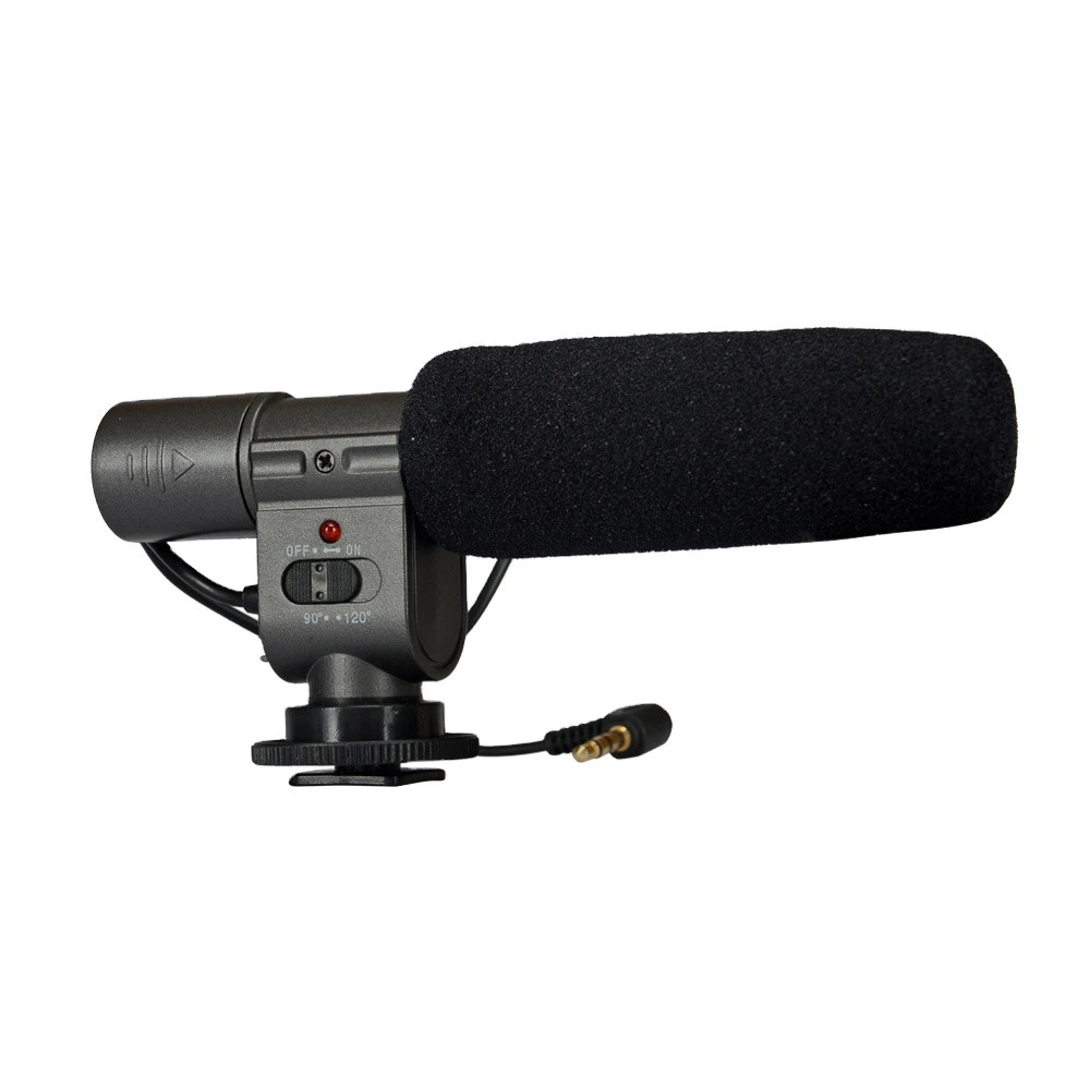 KingMa Camera microphone, Stereo microphone, MIC-108 directional microphone