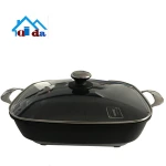 Kitchen utensils non-stick cookware set aluminum baking tray cast aluminum Spanish seafood rice cooker Ele	12ctric alumin8um pan