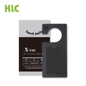 KLC X-Tag New Car Freshener Hanging Activated Carbon Air Freshener